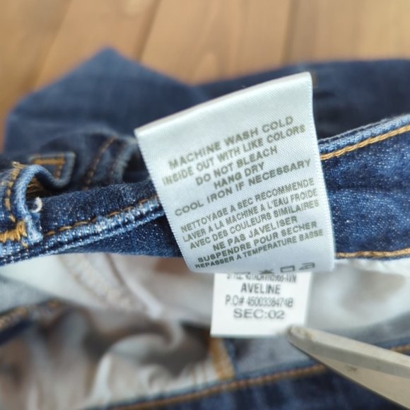 Joe’s Jeans Distressed Ripped Knee Aveline Skinny Ankle Jeans 31W - Picture 12 of 12